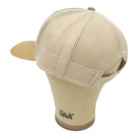 Robbins Oil Company Embroidered Logo Mesh Snapback Cap Trucker Style Baseball - Picture 12 of 13